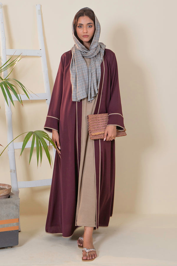 sable-trim-abaya-maroon