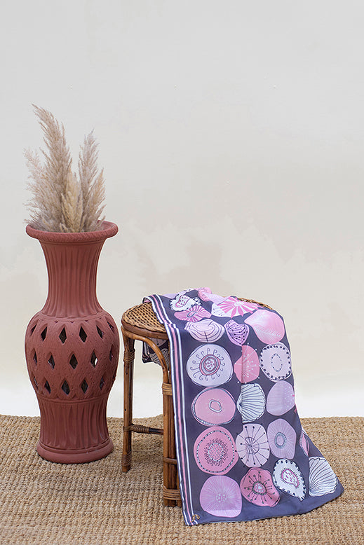 PRINTED CRINKLE CREPE HIJAB