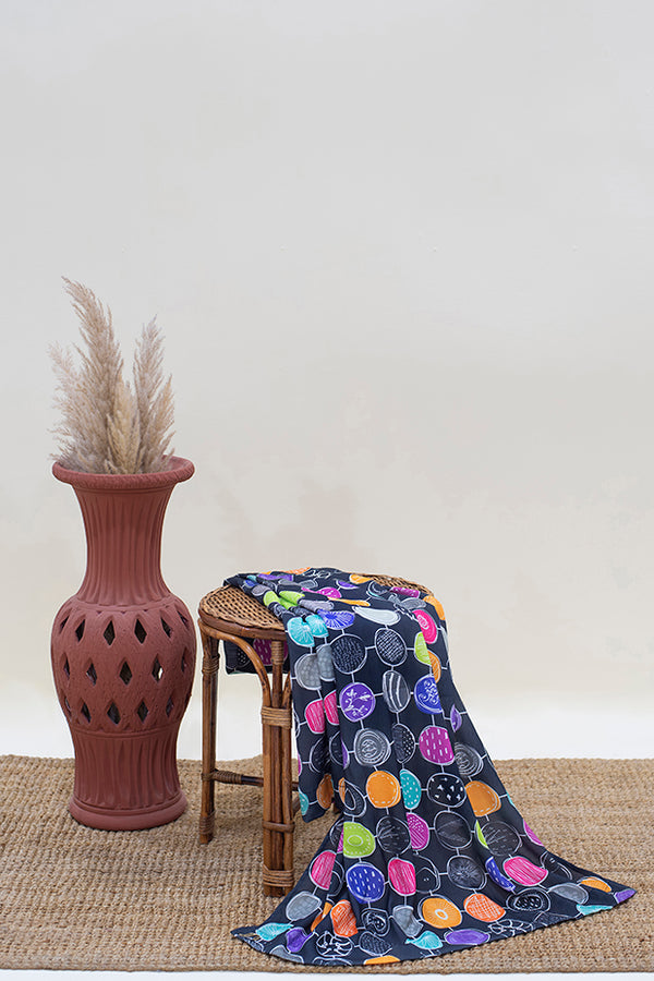 PRINTED CRINKLE CREPE HIJAB
