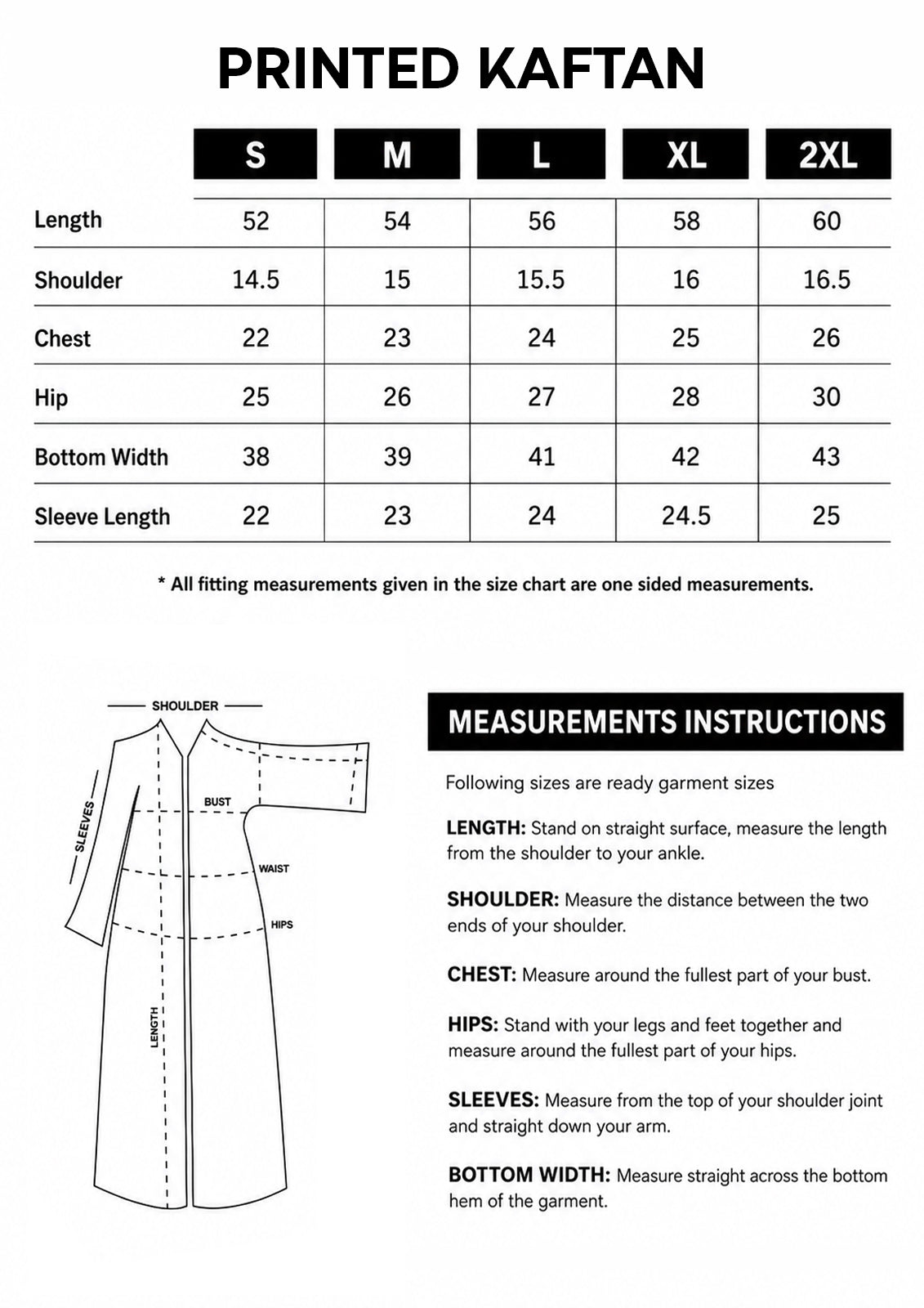 Size Guide